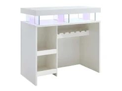 Barmeubel Fabio - Mdf Witgelakt - Met Ledverlichting-Vente-unique Outlet