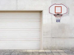 Basketbalnet Voor Aan De Muur, Wit - B111 X H77 Cm - Bemidji-Vente-unique Clearance