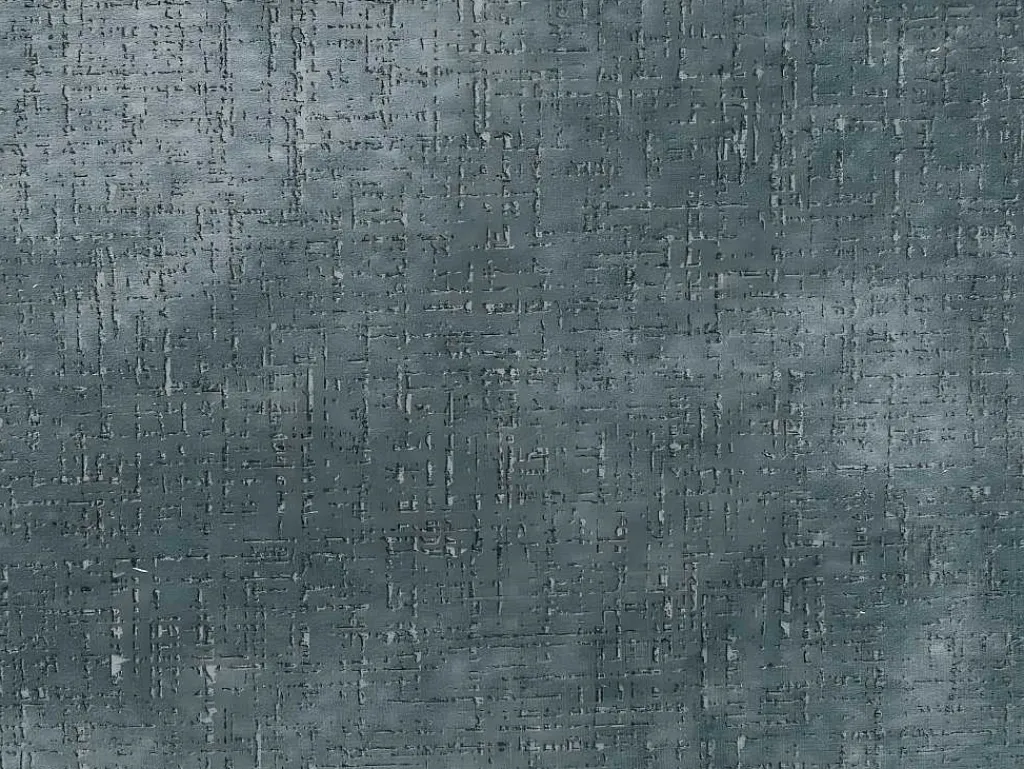 Bed 140 X 190 Cm Met Hoofdbord Met Verticale Stiksels - Velours - Groenblauw + Matras - Feroya-Vente-unique Clearance