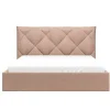 Bed Met Opbergruimte 160 X 200 Cm - Velours - Beige - Stari Van - Van-PASCAL MORABITO Hot