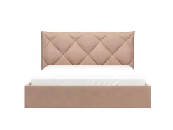 Bed Met Opbergruimte 160 X 200 Cm - Velours - Beige - Stari Van - Van-PASCAL MORABITO Hot