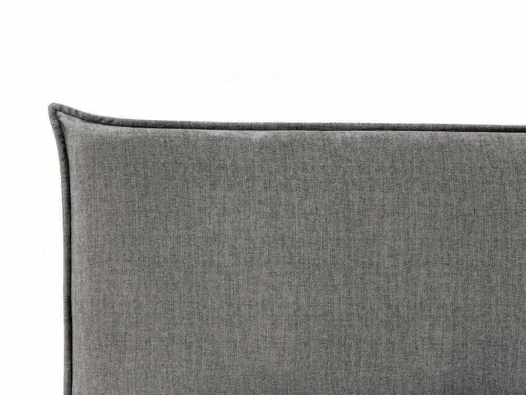 Bed Met Opbergruimte 140 X 200 Cm - Velours - Grijs - Soryo - Van-PASCAL MORABITO Discount