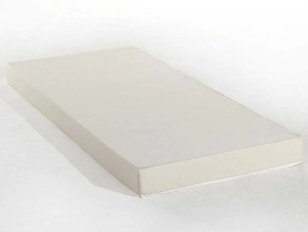 Bed Met Slaaplade Louise - 2 X 90 X 190 Cm - Grijze Stof + Matras-Vente-unique Sale