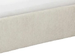 Bedbodem Met Opbergruimte 140 X 190 Cm Van Beige Ribfluweel - Pontos Van Ysmee-Ysmée Discount