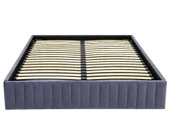 Bedbodem Met Opbergruimte 140 X 190 Cm Van Grijs Velours - Sethi Van Dreamea-Ysmée Best