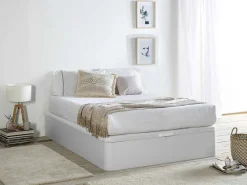 Bedbodem Met Opbergruimte Hestia Van Ysmee - Mat Wit - 160 X 200 Cm-Ysmée Online