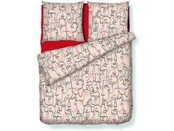 Beddengoedset Van Katoen Met 57 Draden/Cm - Dekbedovertrek 220 X 240 Cm + 2 Kussenslopen 63 X 63 Cm - Meerkleurig - Figuur-OZAIA Outlet