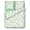 Beddengoedset Van Satijn 80 Draden/Cm - Dekbedovertrek 220 X 240 Cm + 2 Kussenslopen 63 X 63 Cm - Meerkleurig - Bocage-OZAIA Outlet