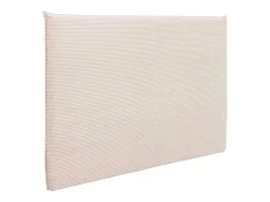 Bedhoofd 180 Cm - Ribfluweel - Beige - Ambrilia-Vente-unique Outlet