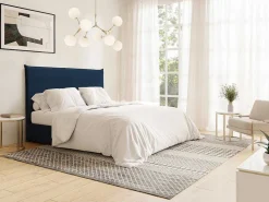 Bedhoofdeinde 180 Cm - Fluweel - Nachtblauw - Ambrilia-Vente-unique New