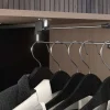 Bedkast Met Opbergruimte - Met Ledverlichting - L265 Cm - Kleur: Naturel En Zwart - Velona-Vente-unique Online