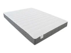 Bedset 140 X 190 Cm - Bedbodem Met Lichte Houtlook En Opbergruimte + Matras In Schuim Met Hoge Dichtheid - Heaven Van Play-DREAMEA Outlet