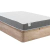 Bedset 160 X 200 Cm - Bedbodem Met Lichte Houtlook En Opbergruimte + Matras In Schuim Met Hoge Dichtheid - Heaven Van Play-DREAMEA Online
