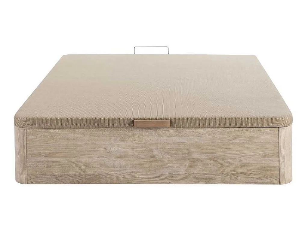 Bedset 160 X 200 Cm - Bedbodem Met Lichte Houtlook En Opbergruimte + Matras In Schuim Met Hoge Dichtheid - Heaven Van Play-DREAMEA Online