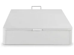 Bedset 140 X 190 Cm - Witte Bedbodem Met Opbergruimte + Matras In Schuim Met Hoge Dichtheid - Heaven Van Play-DREAMEA New