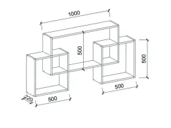 Bello Plank, Wit, 150X22X75 Cm, Epikasa-Homemania Clearance