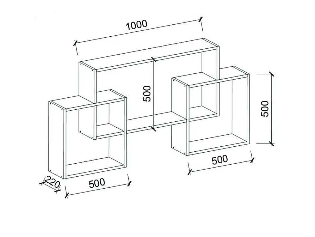 Bello Plank, Wit, 150X22X75 Cm, Epikasa-Homemania Clearance