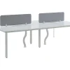 Benchbureau Voor 4 Personen - Wit - L140 Cm - Met Afscheidingen - Downtown-Workēa