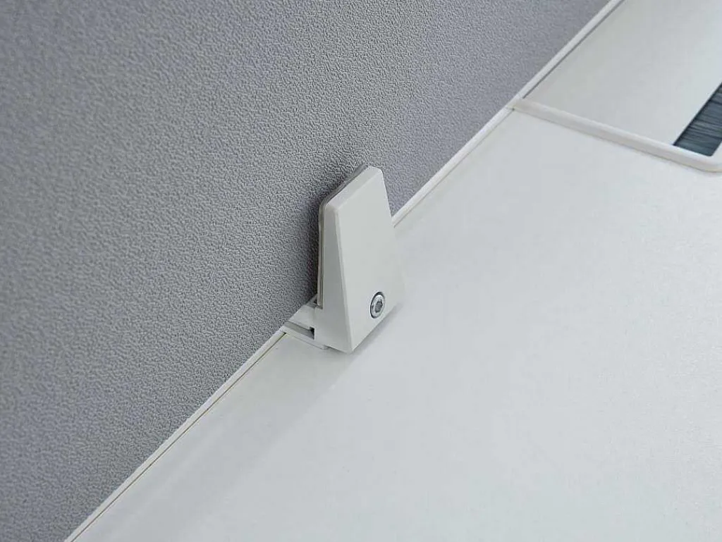 Benchbureau Voor 4 Personen - Wit - L140 Cm - Met Afscheidingen - Downtown-Workēa