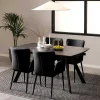 Berry Eetkamertafel 97X160/240Cm Met Extra Plaat Zwart.-Vente-unique New