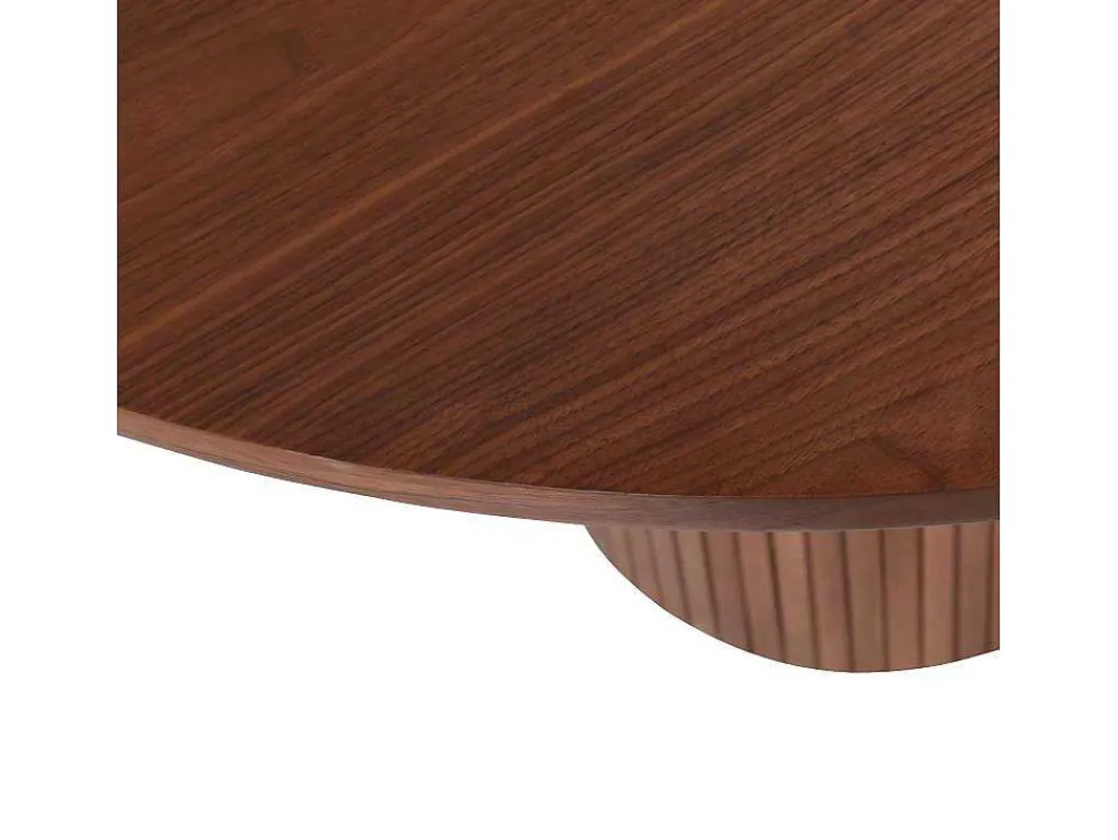 Bianca Eetkamertafel O110Cm Eik Fineer.-Vente-unique Hot