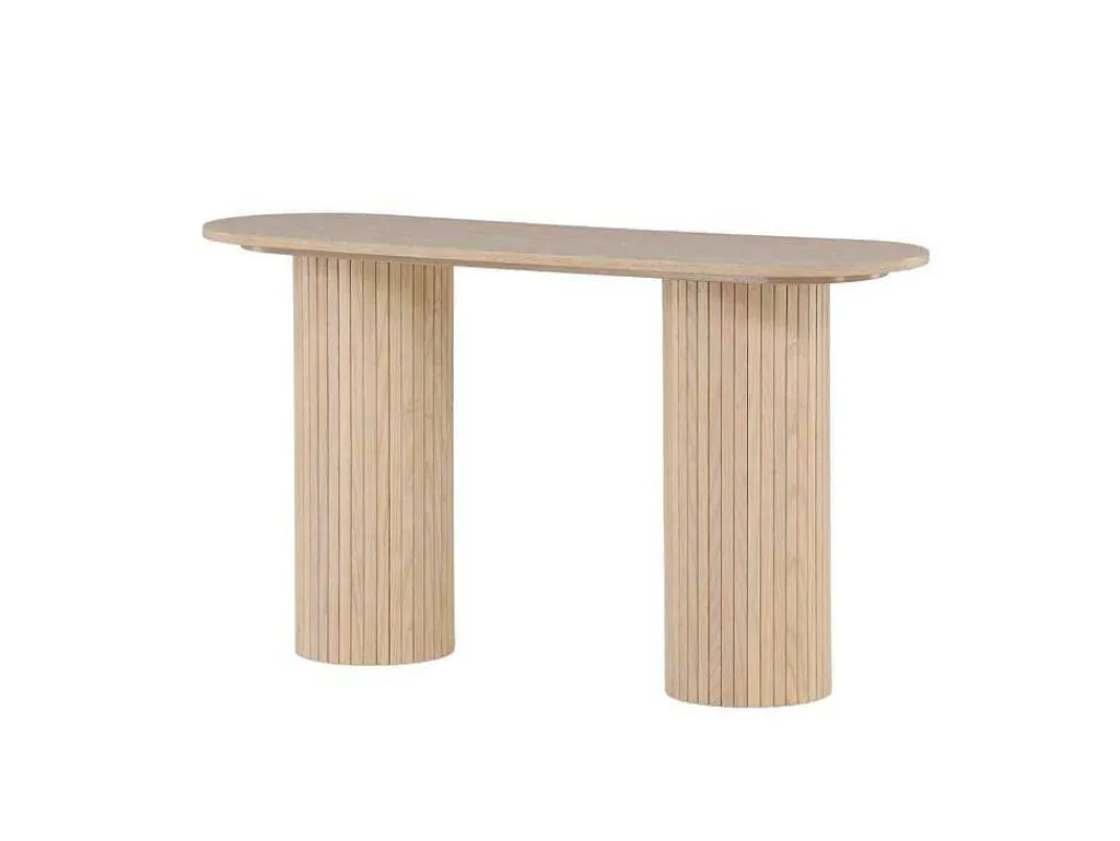 Bianca Sidetable 40X130Cm Whitewash.-Vente-unique
