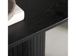 Bianca Sidetable 40X130Cm Zwart.-Vente-unique Discount