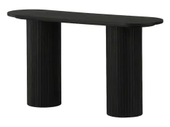 Bianca Sidetable 40X130Cm Zwart.-Vente-unique Discount