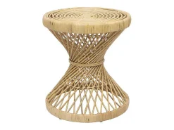 Bijzettafel Giali - Rotan - Naturelkleur-Vente-unique Clearance