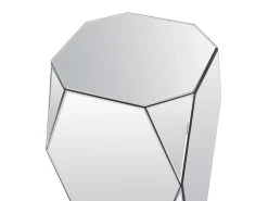 Bijzettafel Van Mdf Met Spiegel - Kleur : Zilver - Sigrid - Van-PASCAL MORABITO Sale
