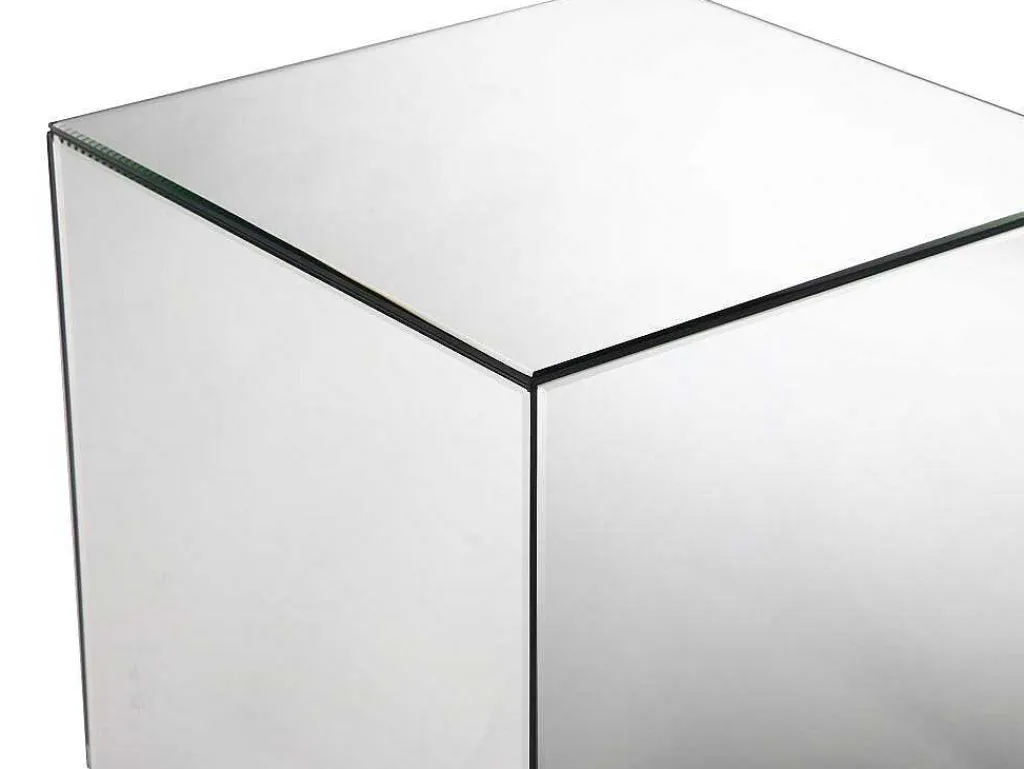 Bijzettafel Van Spiegelglas En Mdf - Cubix - Van-PASCAL MORABITO Clearance