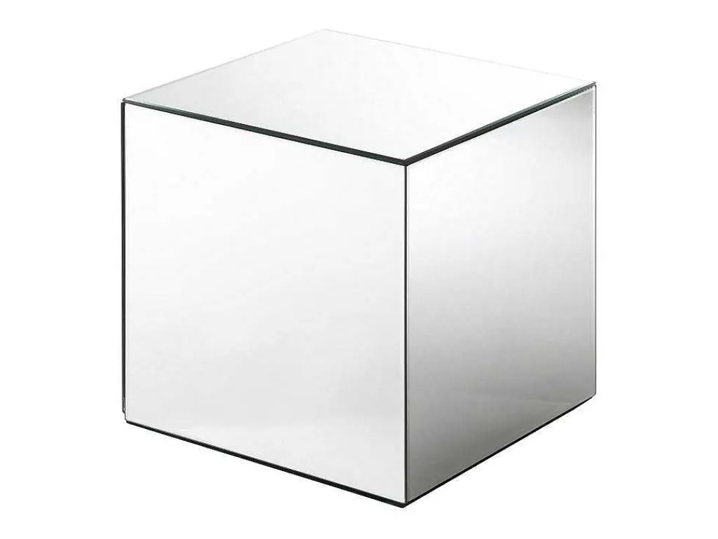 Bijzettafel Van Spiegelglas En Mdf - Cubix - Van-PASCAL MORABITO Clearance