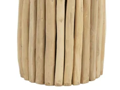 Bijzettafel Van Teakhout - Kleur: Naturel - Lutiana-Vente-unique Hot