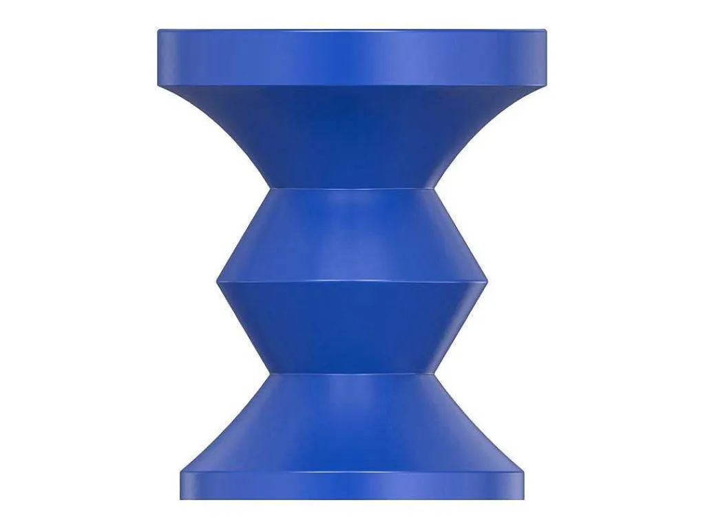 Bijzettafeltje Van Metaal - Blauw - Zolimi-Vente-unique Discount