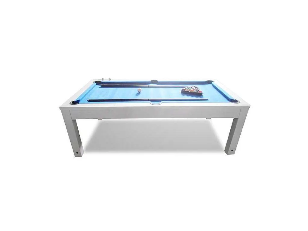 Biljart Snooker Tafel Moduleerbaar - Regelbare Hoogte - 207 X 114 X 79 Cm-Vente-unique Discount