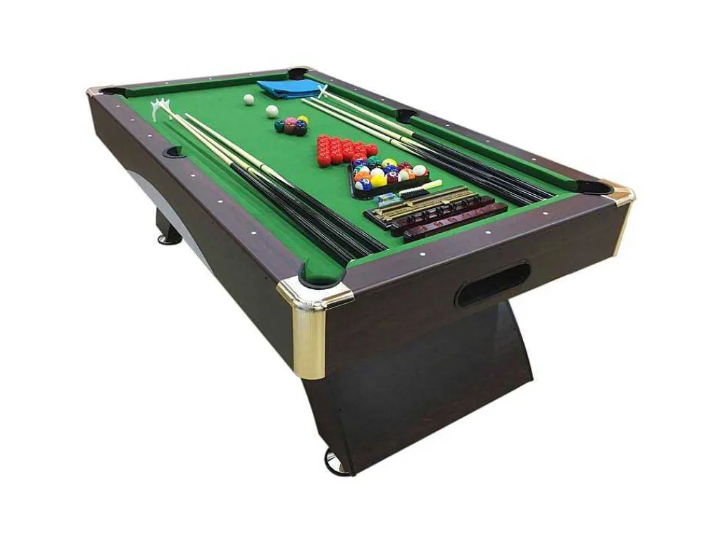 Biljarttafel 8 Voet Modern Compleet Met Accessoires Poseidon-ELITESHOPPING Outlet