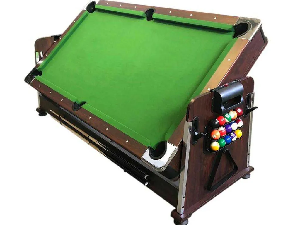 Biljarttafel 7 Voet Multi-Game Groen Air Hockey + Tennistafel Stark-ELITESHOPPING