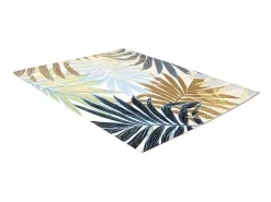 Binnen- Of Buitentapijt Etnische Stijl En Bloemenmotief Vegeto - 150 X 200 Cm - Groen-OZAIA Best