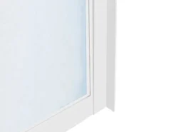 Binnenraam Van Aluminium Met Poedercoating - 210X130 Cm - Wit - Bayview-Vente-unique Discount