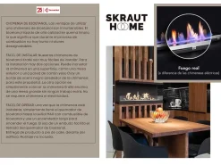 Bio-Ethanol Haard, 50 Cm, Bio-Ethanol Brander, Roestvrij Staal, Kratki Model-Skraut Home