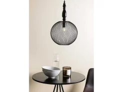 Bistro Barmeubelset Bartafel Zwart En 2 Alexi Barstoelen Bruin.-Vente-unique Discount