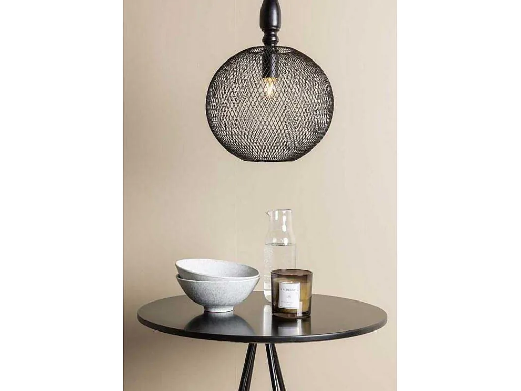 Bistro Barmeubelset Bartafel Zwart En 2 Tempe Barstoelen Dunkergrijs.-Vente-unique Discount