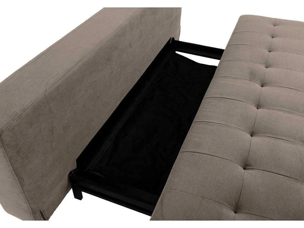 Blake Slaapbank Incl. 2 Kussens Beige, Rokerig.-Vente-unique Outlet