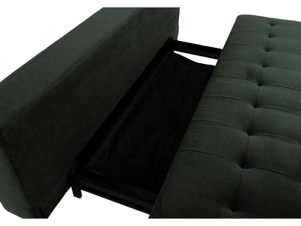 Blast Slaapbank Donkergroen, Rokerig.-Vente-unique Discount