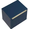 Blauw Gestreept Onderbouw Wastafelmeubel - 60 Cm - Josepha-Vente-unique Hot