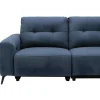 Blauwe Stoffen Hoekbank Rechts Neruda-Vente-unique Sale