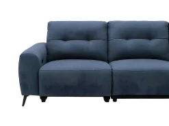 Blauwe Stoffen Hoekbank Rechts Neruda-Vente-unique Sale