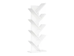 Boekenkast Met 7 Planken - Wit - Asinali-Vente-unique