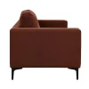Bolero Bank 3 Persoons Rood.-Vente-unique Sale
