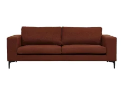 Bolero Bank 3 Persoons Rood.-Vente-unique Sale